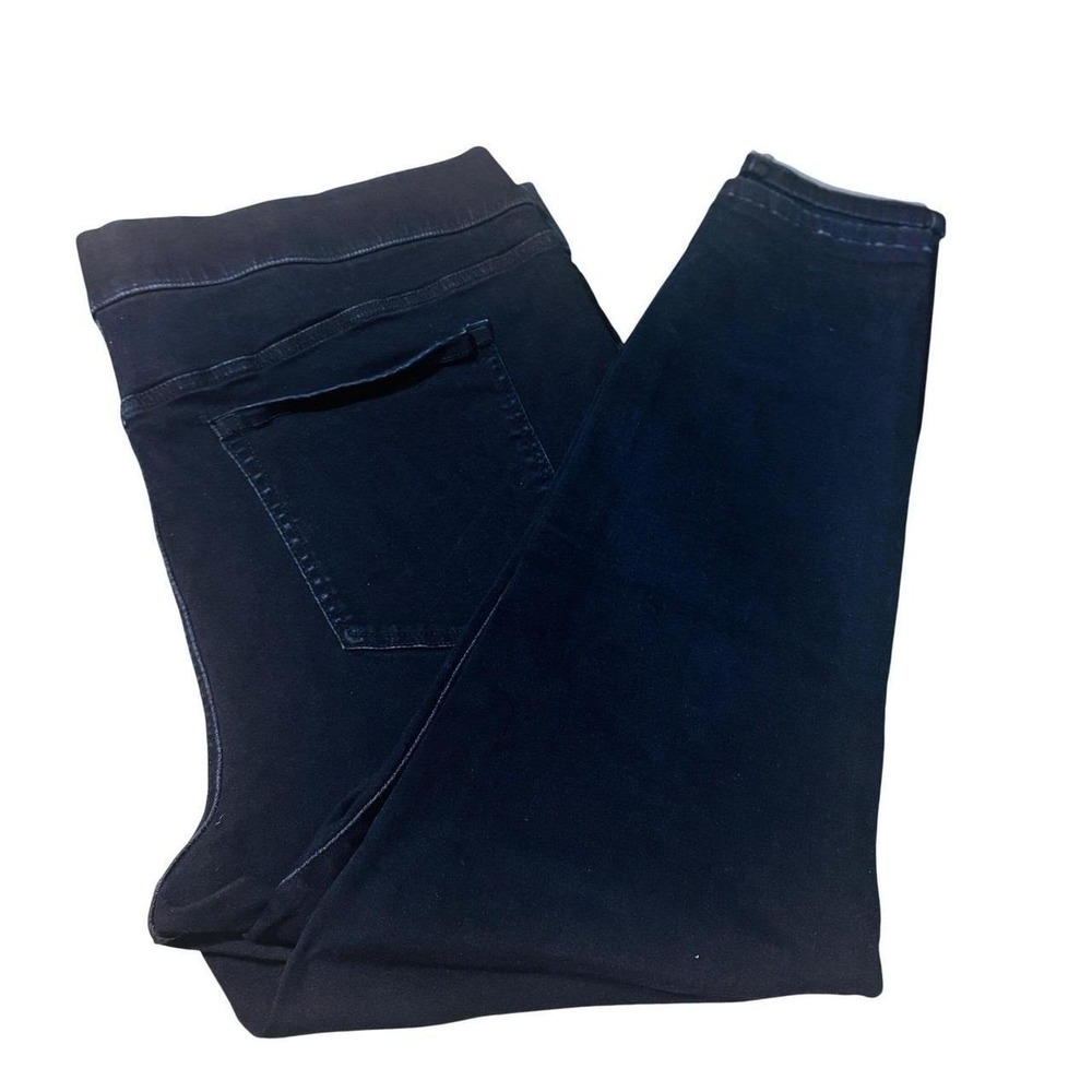 Lane Bryant High Rise Super Stretch Jegging Dark Wash Pull On Jeans Plus Size 24